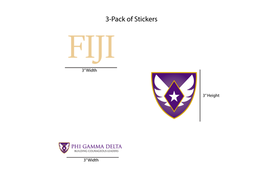 Phi Gamma Delta Stickers