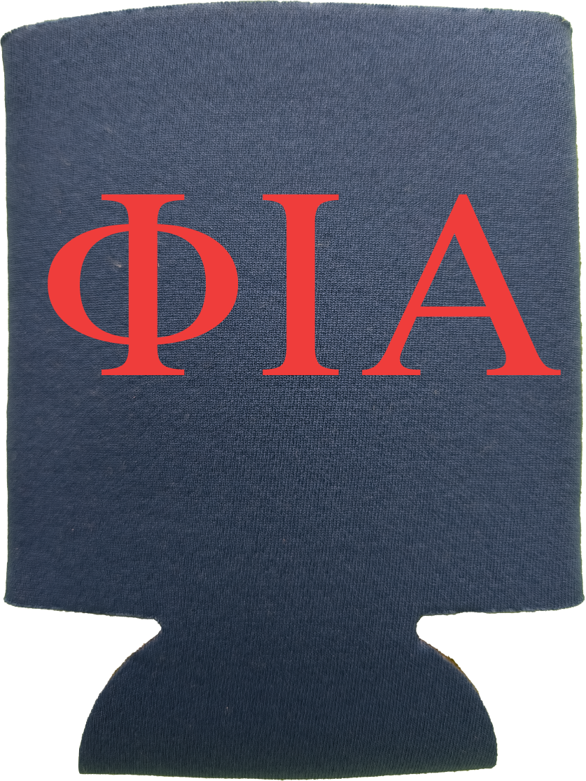 Phi Iota Alpha Can Coozies