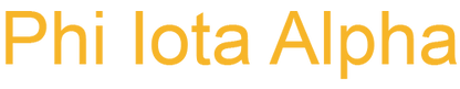 Phi Iota Alpha Stickers