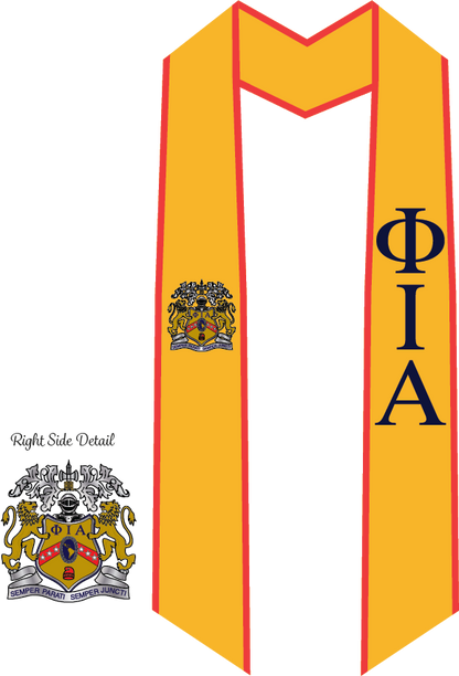 Phi Iota Alpha Graduation Stoles