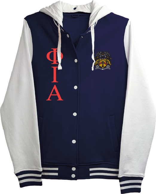 Phi Iota Alpha Varsity Hooded Sweatshirt