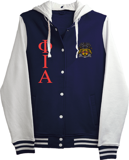 Phi Iota Alpha Varsity Hooded Sweatshirt
