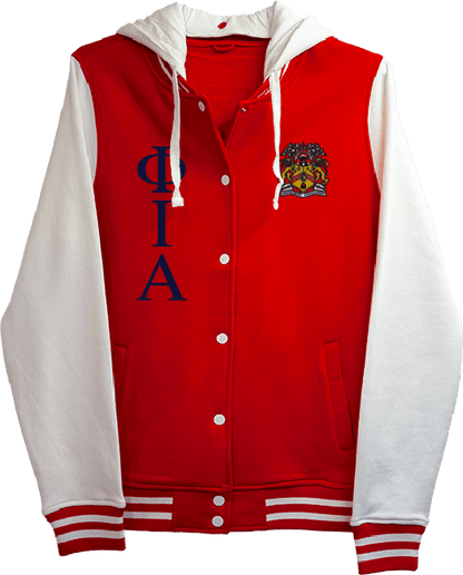 Phi Iota Alpha Varsity Hooded Sweatshirt