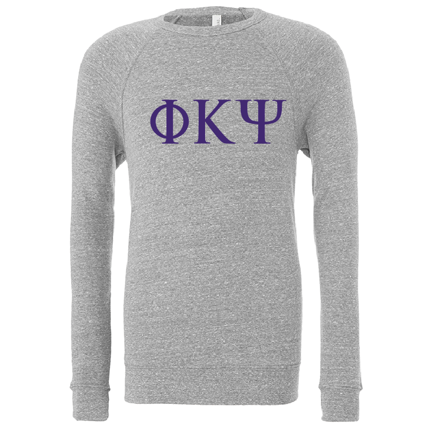 Phi Kappa Psi Lettered Crewneck Sweatshirts