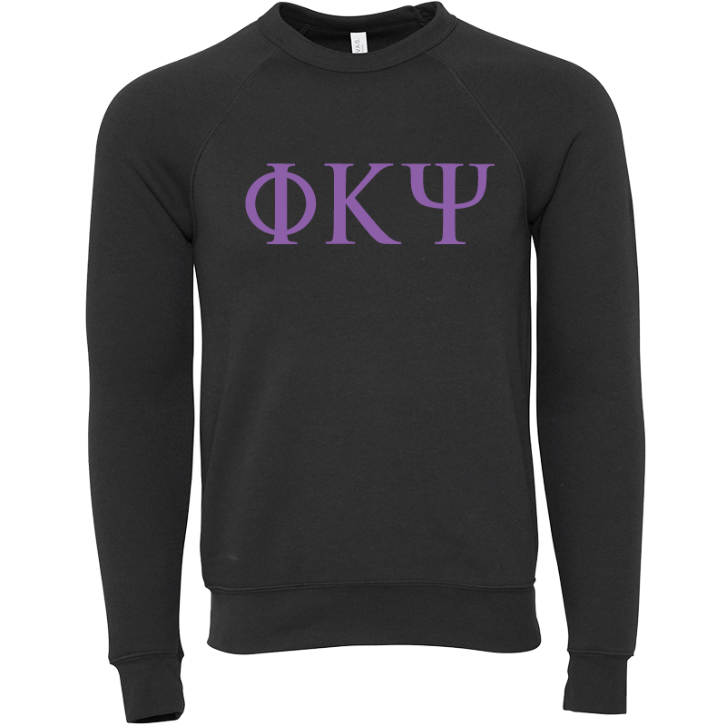 Phi Kappa Psi Lettered Crewneck Sweatshirts