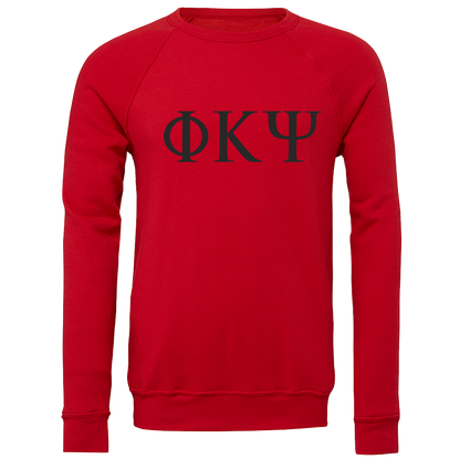 Phi Kappa Psi Lettered Crewneck Sweatshirts