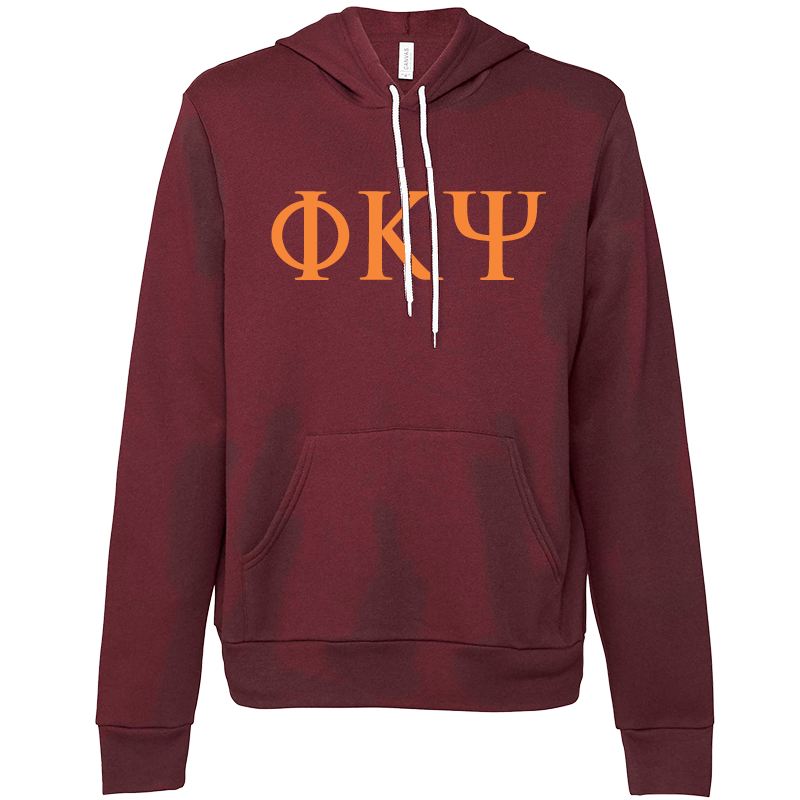 Phi Kappa Psi Lettered Hooded Sweatshirts