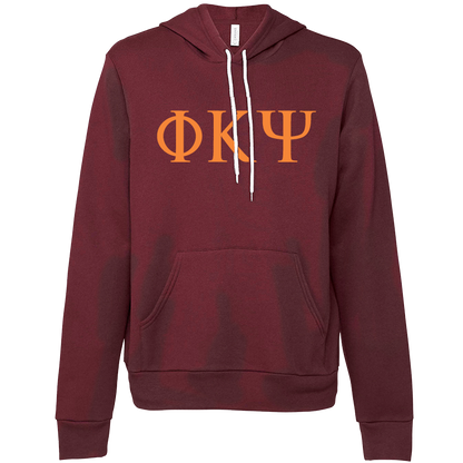 Phi Kappa Psi Lettered Hooded Sweatshirts