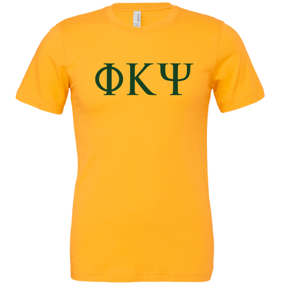 Phi Kappa Psi Lettered Short Sleeve T-Shirts