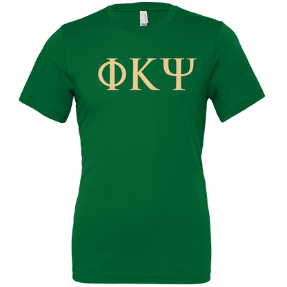 Phi Kappa Psi Lettered Short Sleeve T-Shirts