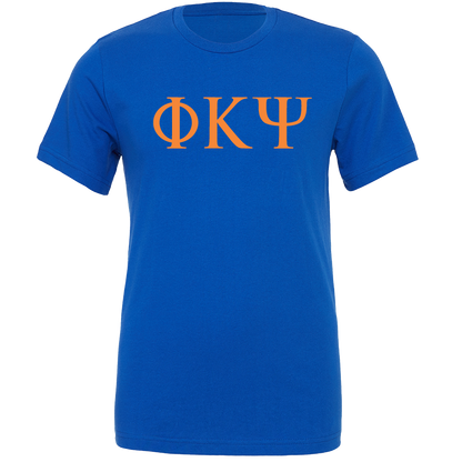 Phi Kappa Psi Lettered Short Sleeve T-Shirts