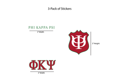 Phi Kappa Psi Stickers