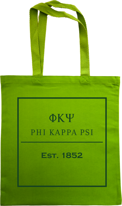 Phi Kappa Psi Tote Bags