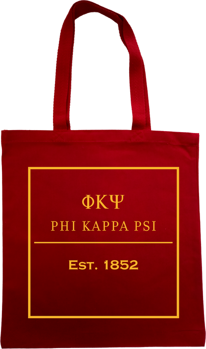 Phi Kappa Psi Tote Bags