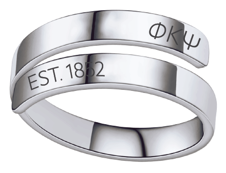 Phi Kappa Psi Year and Letters Rings