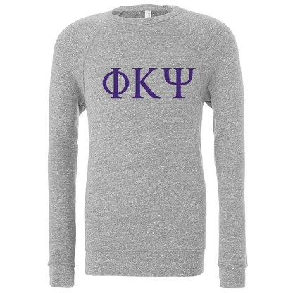 Phi Kappa Psi Lettered Crewneck Sweatshirts