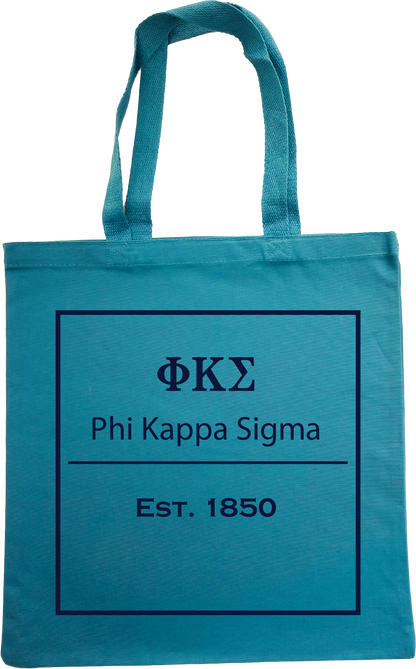 Phi Kappa Sigma Tote Bags