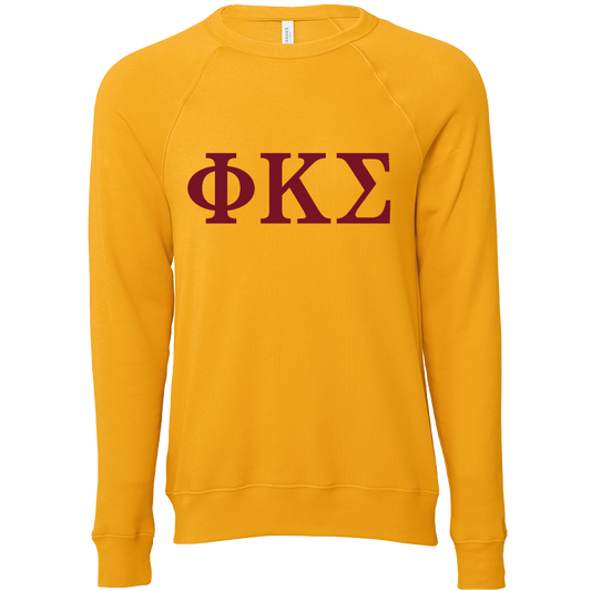 Phi Kappa Sigma Lettered Crewneck Sweatshirts