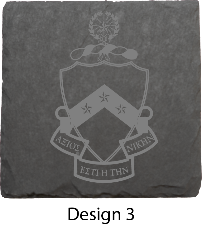Phi Kappa Tau Stone Coasters - 4-Pack