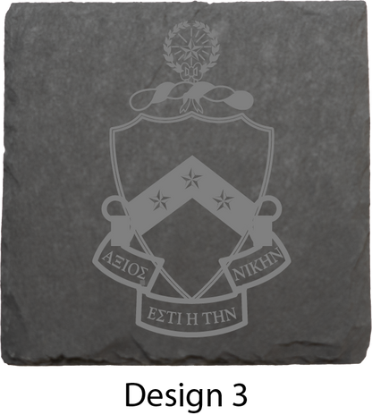 Phi Kappa Tau Stone Coasters - 4-Pack