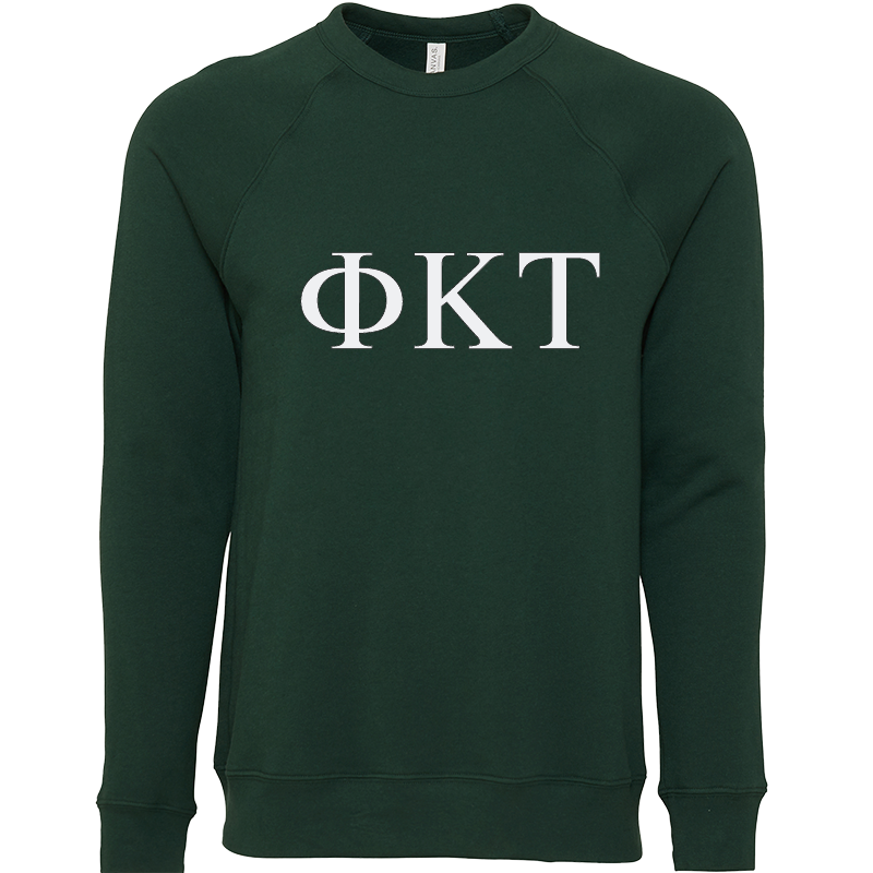 Phi Kappa Tau Crewneck  Letter Sweatshirts