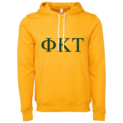 Phi Kappa Tau Lettered Hooded Sweatshirts