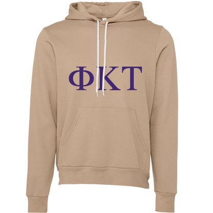 Phi Kappa Tau Lettered Hooded Sweatshirts