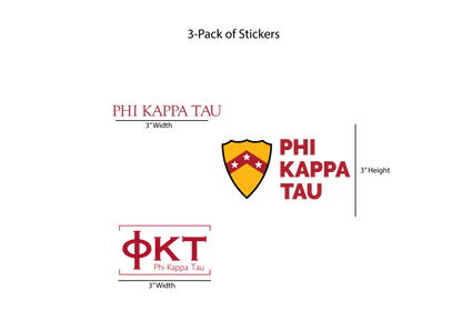 Phi Kappa Tau Stickers