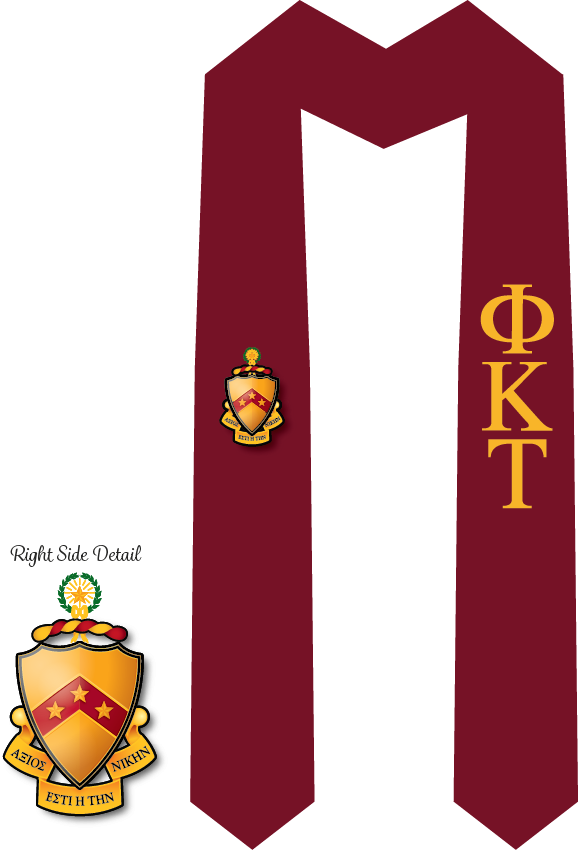Phi Kappa Tau Graduation Stoles