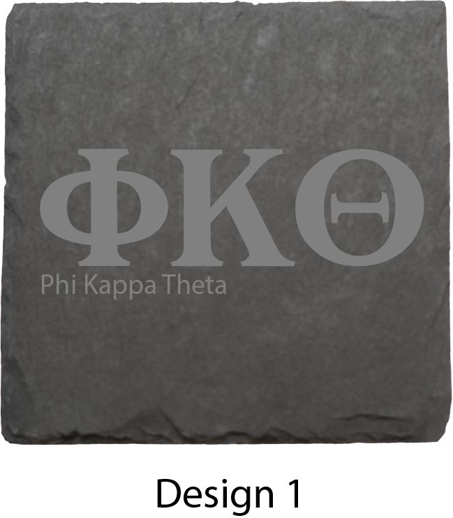 Phi Kappa Theta Stone Coasters - 4-Pack
