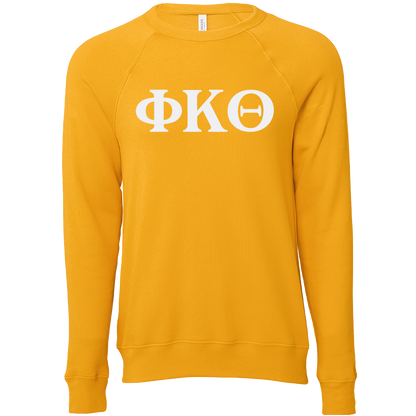 Phi Kappa Theta Lettered Crewneck Sweatshirts