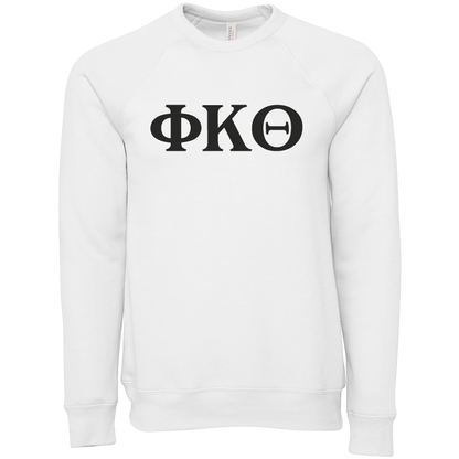 Phi Kappa Theta Lettered Crewneck Sweatshirts