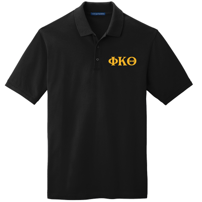 Phi Kappa Theta Men's Embroidered Polo Shirt