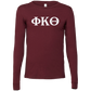 Phi Kappa Theta Lettered Long Sleeve T-Shirts