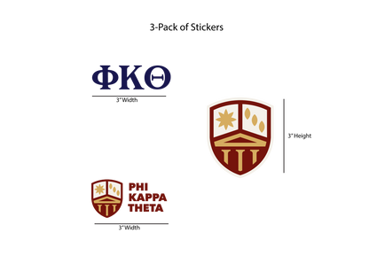 Phi Kappa Theta Stickers