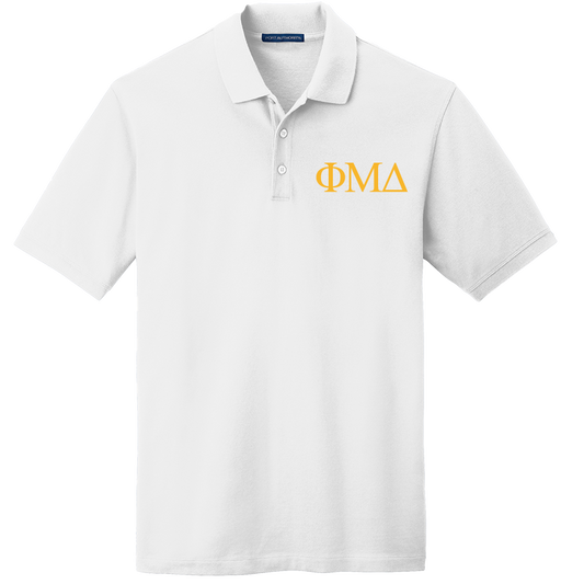 Phi Mu Delta  Men's Embroidered Polo Shirt