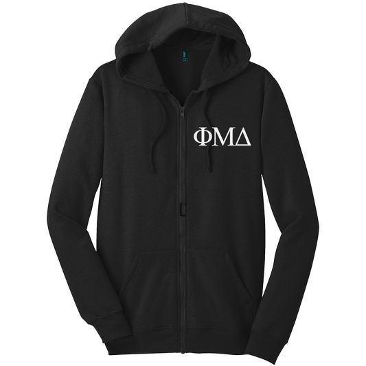 Phi Mu Delta  Zip-Up Hooded Sweatshirts