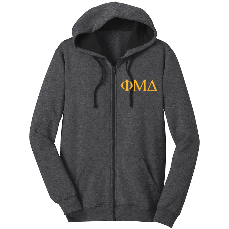 Phi Mu Delta  Zip-Up Hooded Sweatshirts