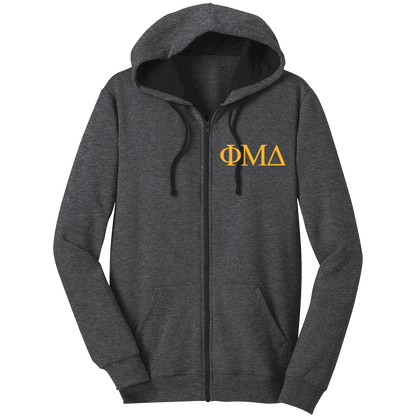 Phi Mu Delta  Zip-Up Hooded Sweatshirts