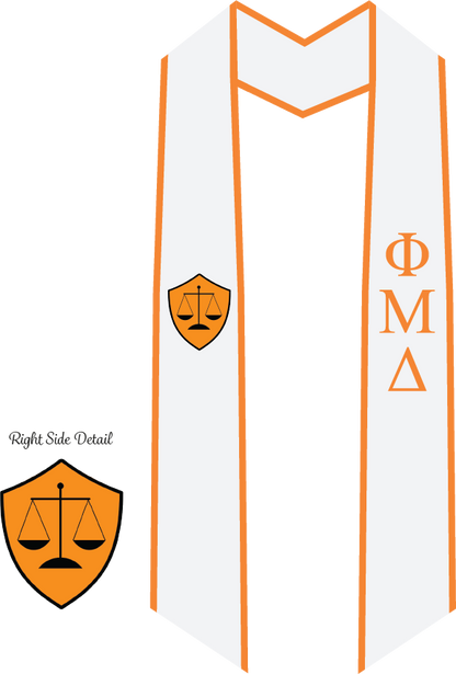 Phi Mu Delta Graduation Stoles