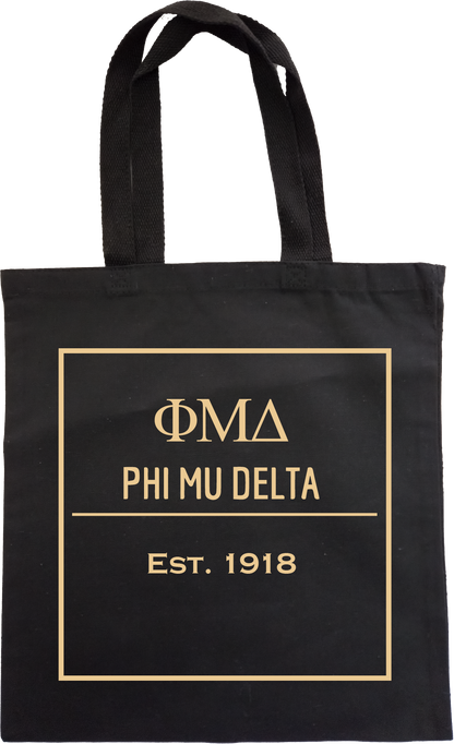 Phi Mu Delta Tote Bags