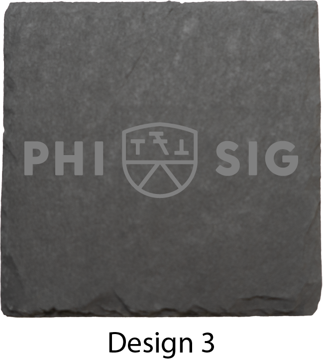 Phi Sigma Kappa Stone Coasters - 4-Pack