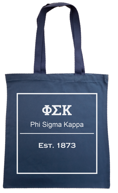 Phi Sigma Kappa Tote Bags