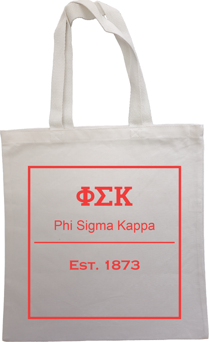 Phi Sigma Kappa Tote Bags