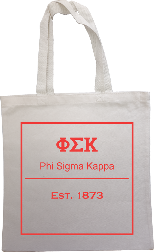 Phi Sigma Kappa Tote Bags
