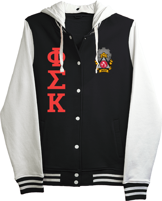 Phi Sigma Kappa Varsity Hooded Sweatshirt