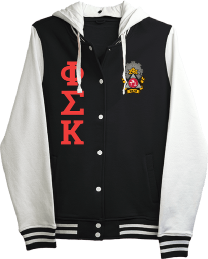 Phi Sigma Kappa Varsity Hooded Sweatshirt