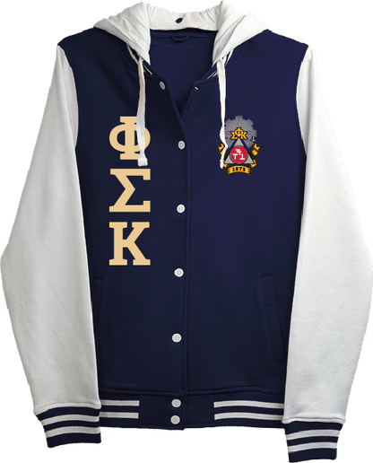 Phi Sigma Kappa Varsity Hooded Sweatshirt