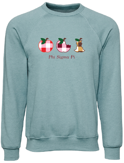 Phi Sigma Pi Apple Evolution Crewneck