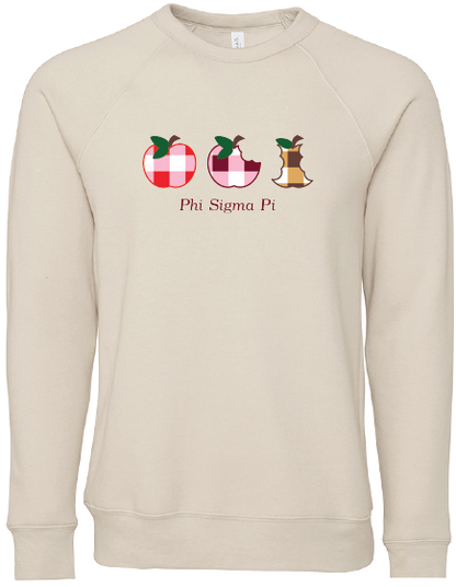 Phi Sigma Pi Apple Evolution Crewneck